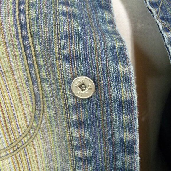 Marithe Francois Girbaud Denim Jean Jacket - Picture 7 of 8